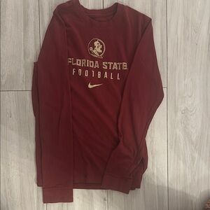 Nike Florida State Football Long Sleeve T-shirt
